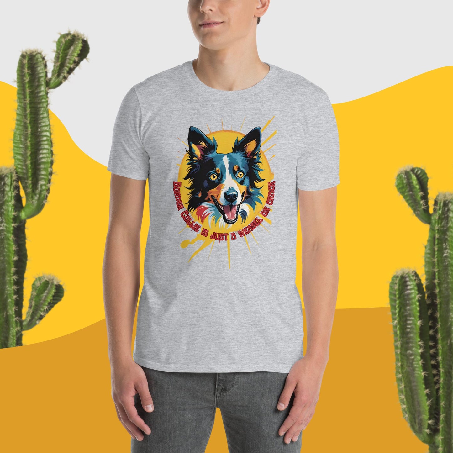 Weasel on Crack Short-Sleeve Unisex T-Shirt